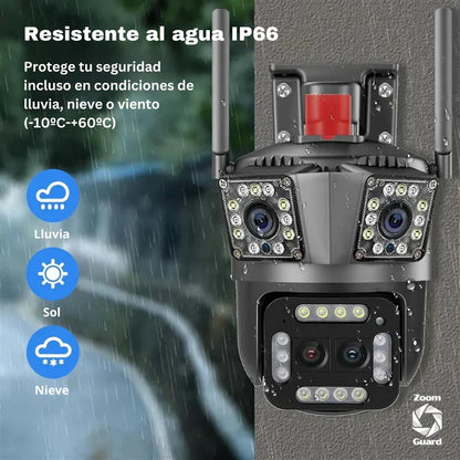 Cámara de Seguridad PANER SOLAR  -   🎁¡Compra 1, Llévate 2!