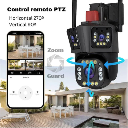 Cámara de Seguridad PANER SOLAR  -   🎁¡Compra 1, Llévate 2!